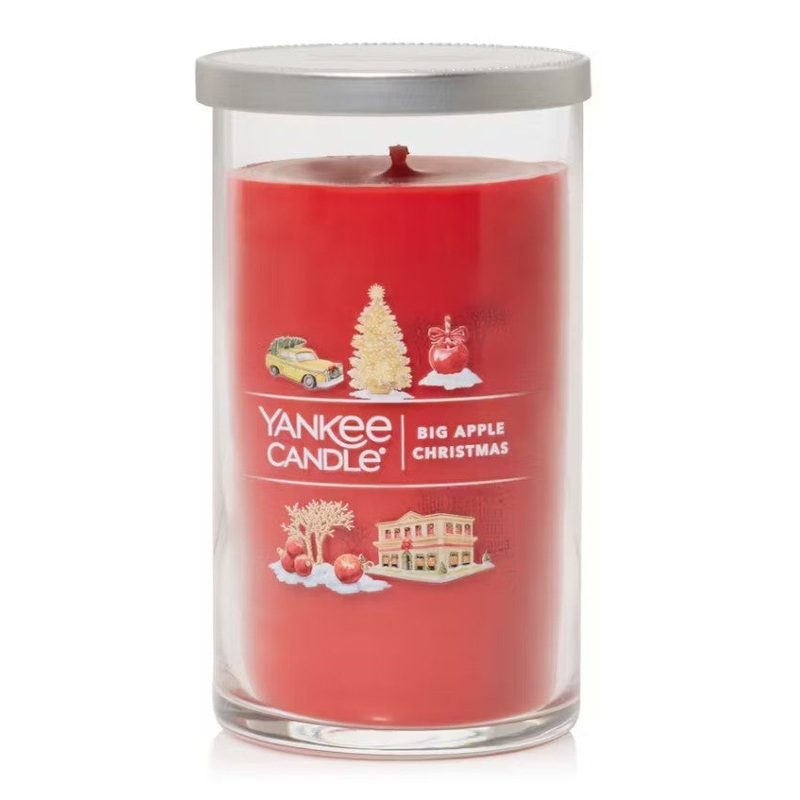 Yankee Candle Signature Pillar Candle – Big Apple Christmas