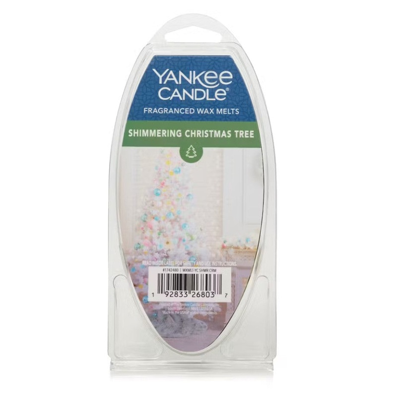Yankee Candle Wax Melt Pack – Shimmering Christmas Tree