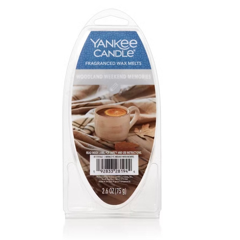 Yankee Candle Wax Melt Pack – Woodland Weekend Memories