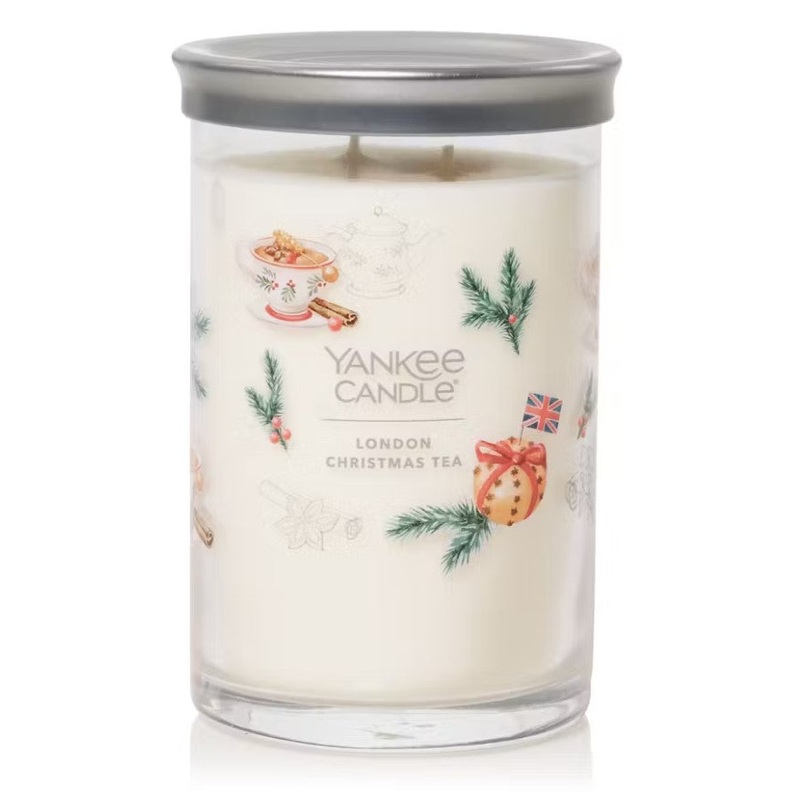 Yankee Candle Signature Large Tumbler Candle – London Christmas Tea
