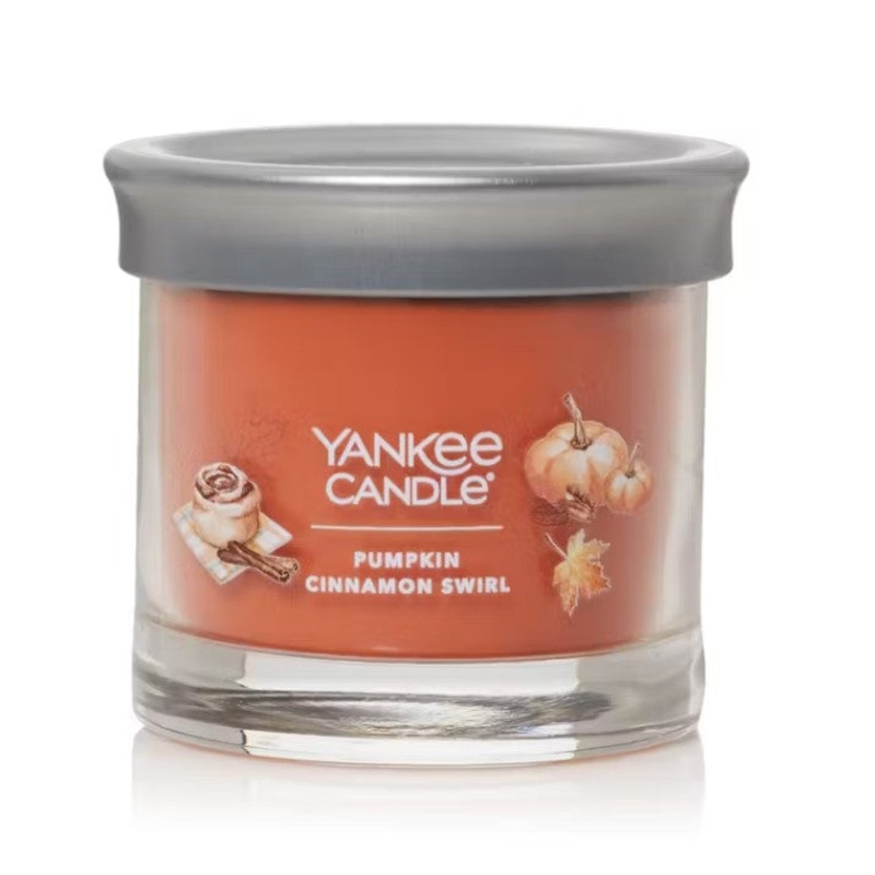 Yankee Candle Signature Small Tumbler Candle – Pumpkin Cinnamon Swirl