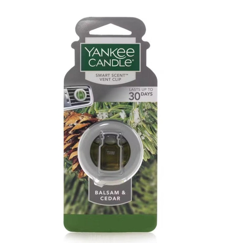 Yankee Candle Smart Scent Car Vent Clip – Balsam & Cedar