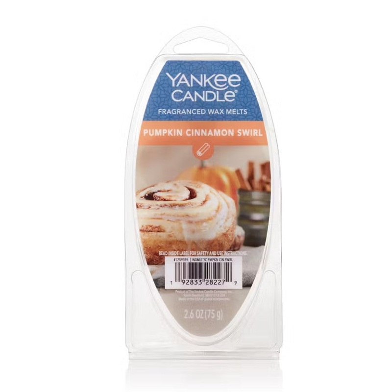 Yankee Candle Wax Melt Pack – Pumpkin Cinnamon Swirl