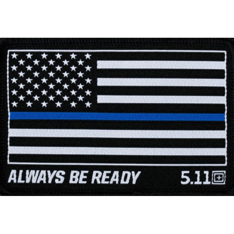 5.11 Tactical Thin Blue Line Woven Patch