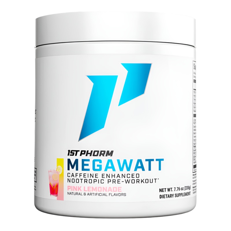 1st Phorm Megawatt Pre-Workout – Pink Lemonade – 40 Servings