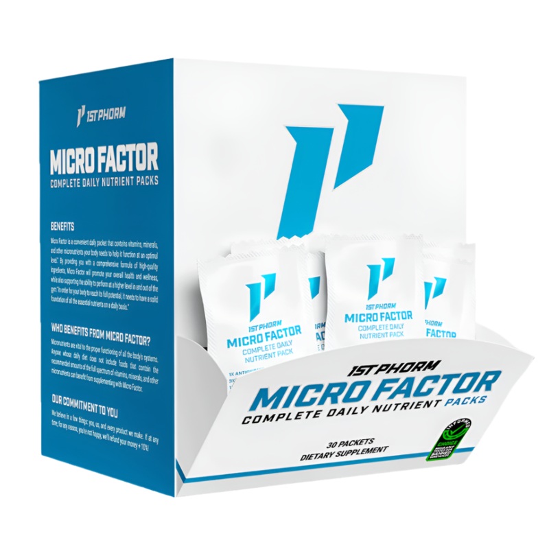 1st Phorm Micro Factor Complete Daily Nutrient Packs – 30 Servings