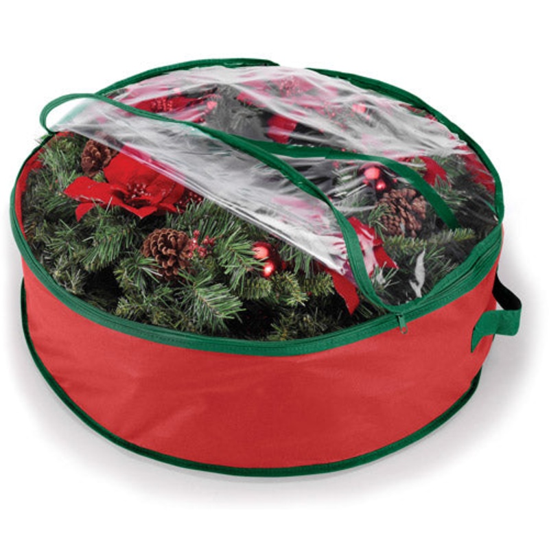 Whitmor Wreath And Garland 30″ Storage Bag