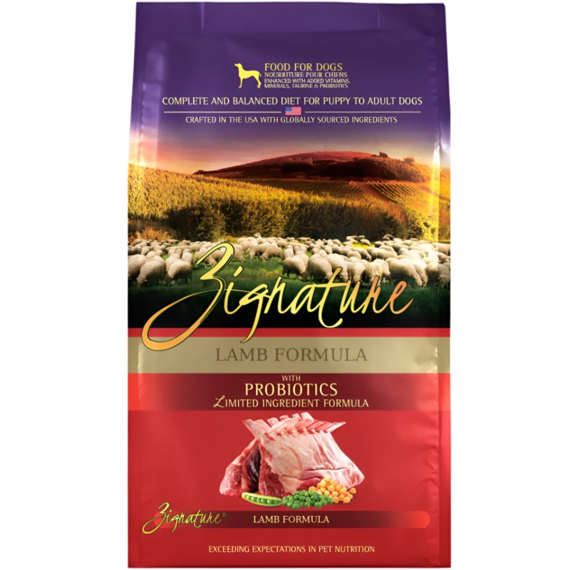 Zignature Lamb Formula Dry Dog Food – 4 lbs.