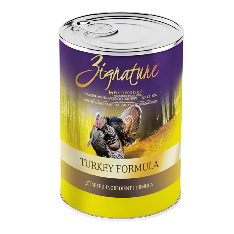 Zignature Turkey Formula Wet Dog Food – 13 oz.
