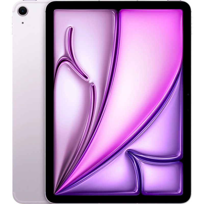 Apple – 11-inch iPad Air M2 Chip Built for Apple Intelligence Wi-Fi + Cellular 1TB – Purple