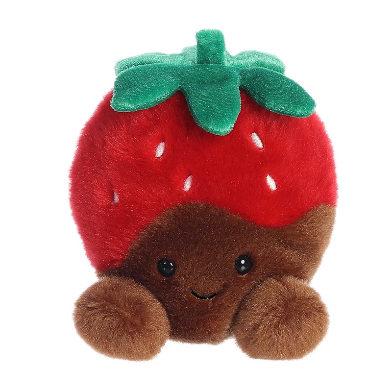 Aurora Palm Pals 5″ Valentino Chocolate Strawberry Plush Toy