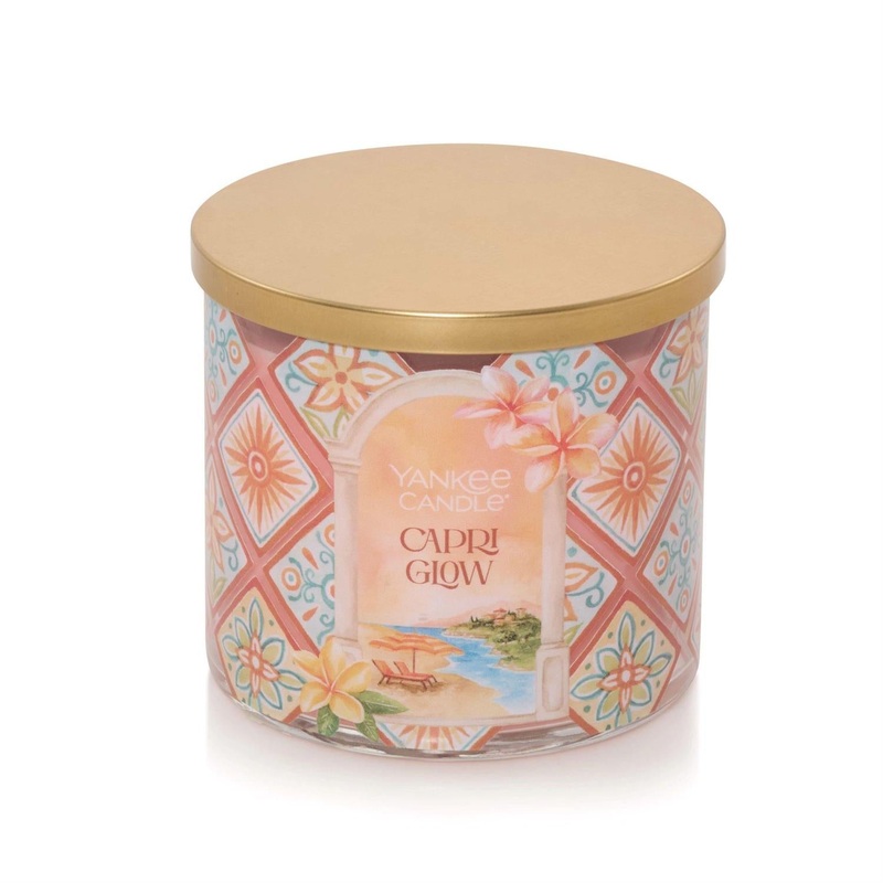 Yankee Candle 3-Wick Candle – Capri Glow