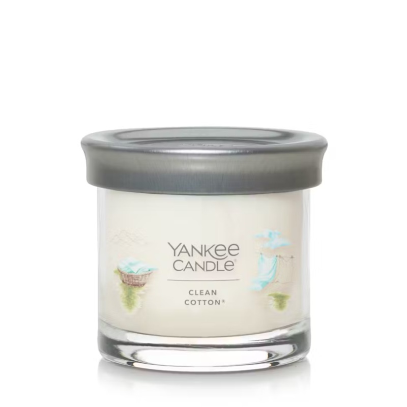 Yankee Candle Signature Small Tumbler Candle – Clean Cotton