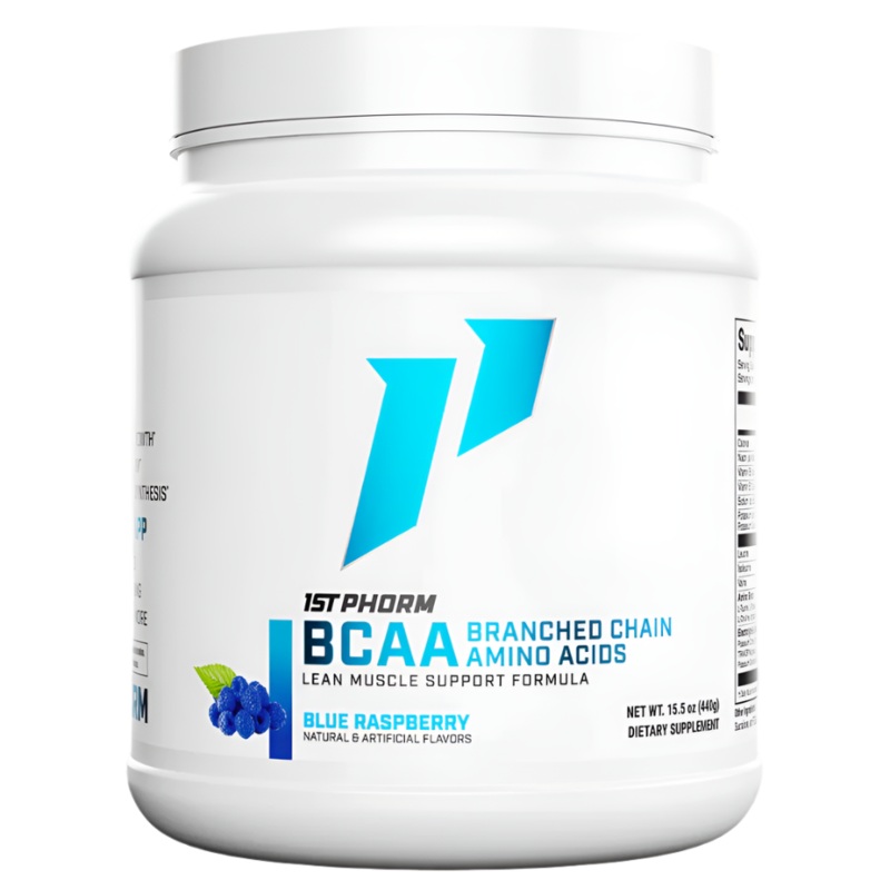 1st Phorm BCAA Intra-Workout Formula – Blue Raspberry – 40 Servings