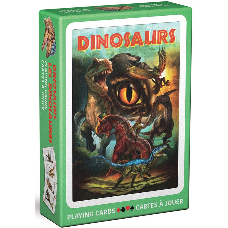 Wow Toyz EuroGraphics Dinosaur Playing Cards