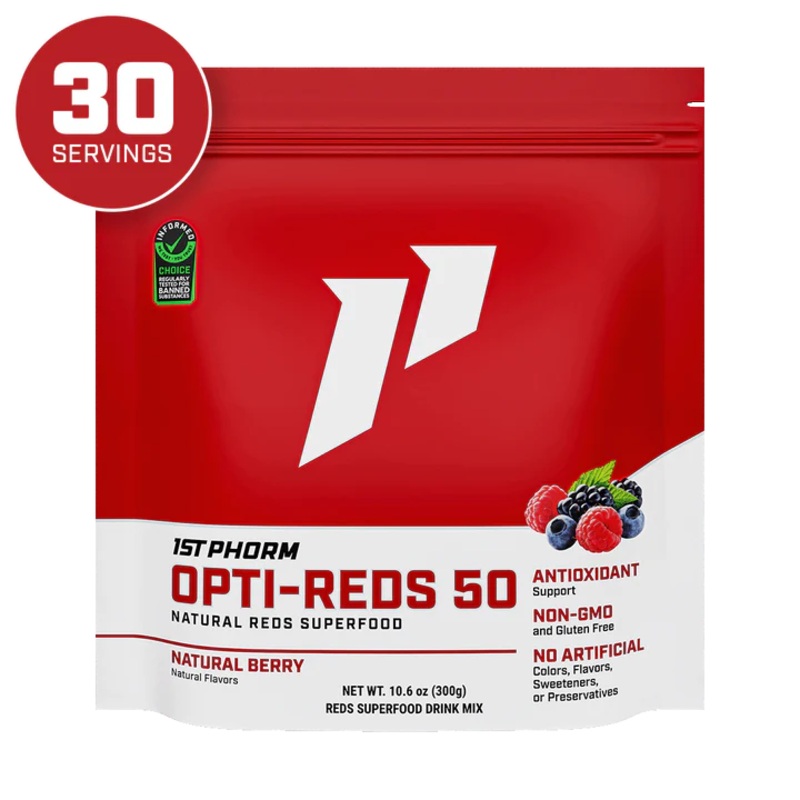 1st Phorm Opti-Reds 50 Superfood Powder Drink Mix – 30 Servings