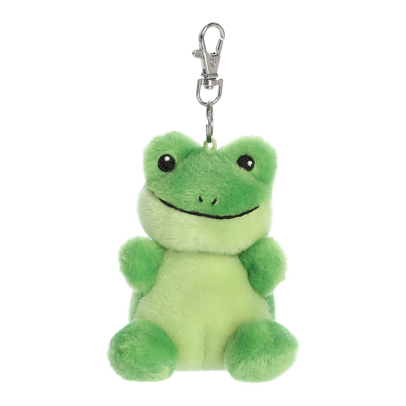 Aurora 4″ Ribbits Frog Clip-On Keychain