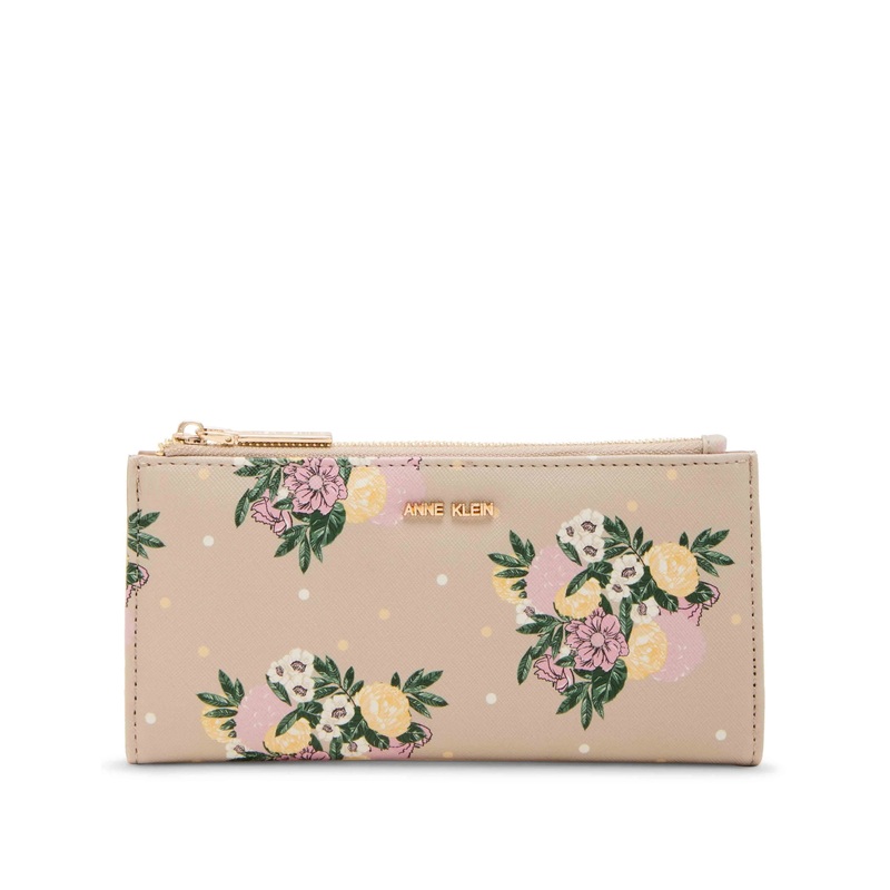 Anne Klein Floral Bifold Wallet