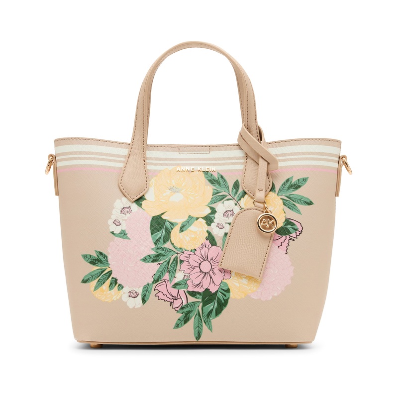 Anne Klein Bonded Mini Tote Handbag