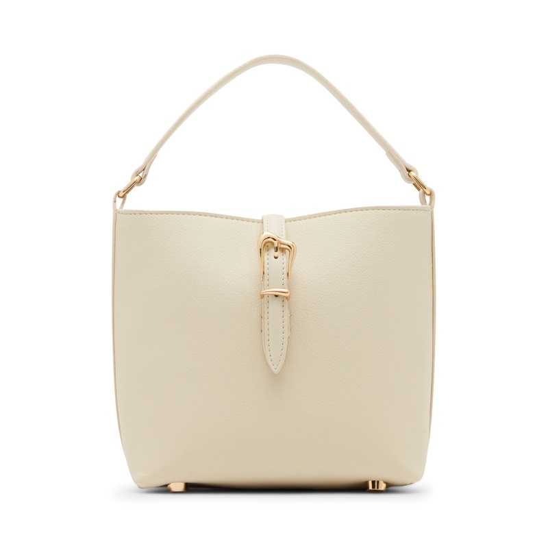 Anne Klein Small Sculpted Buckle Bucket Handbag