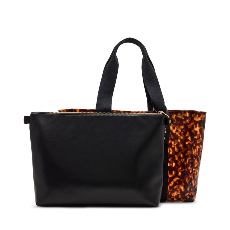 Anne Klein Tortoise Tote Handbag