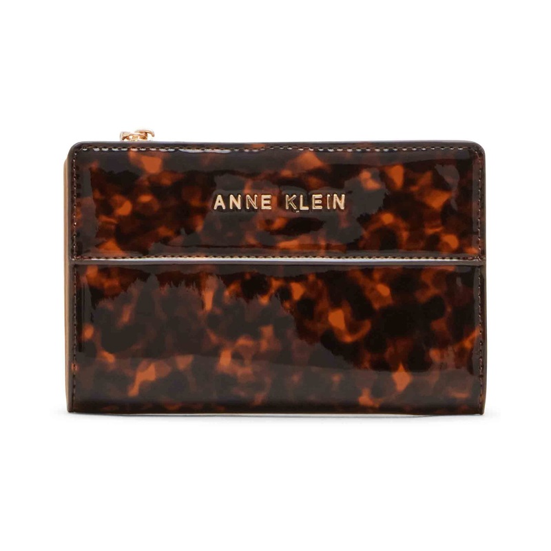 Anne Klein Medium Bifold Tortoise Wallet