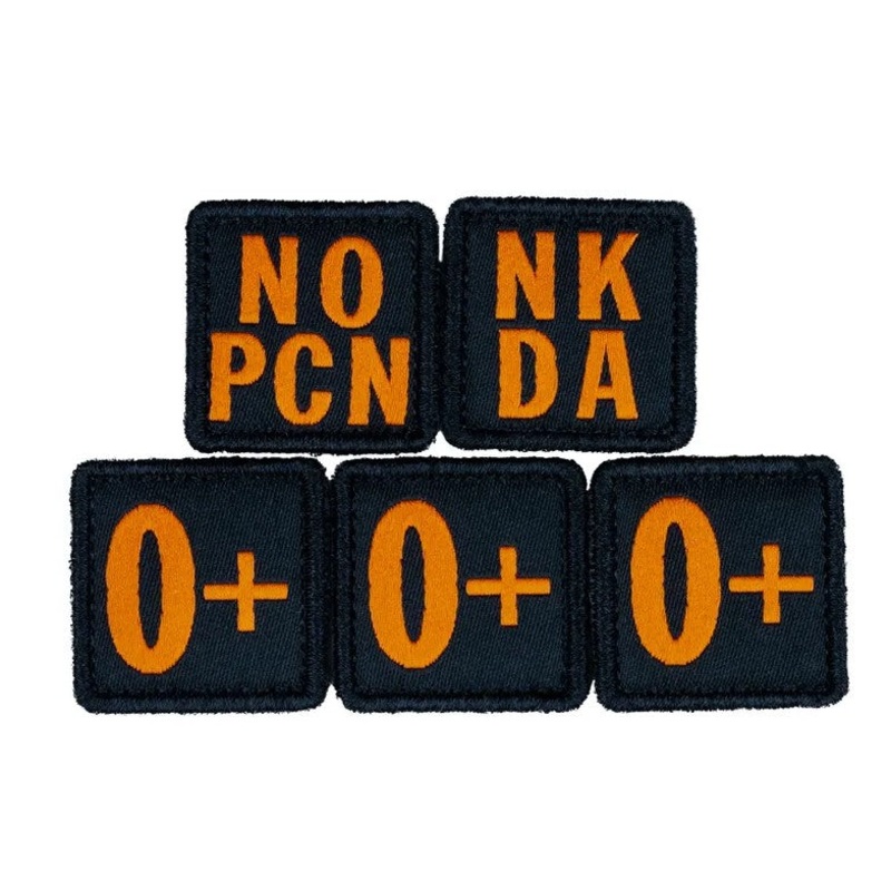5.11 Blood Type Patch Kit- O Positive