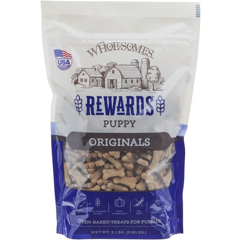 Wholesome Originals Rewards Puppy Oven Baked Treats – 2 lbs.