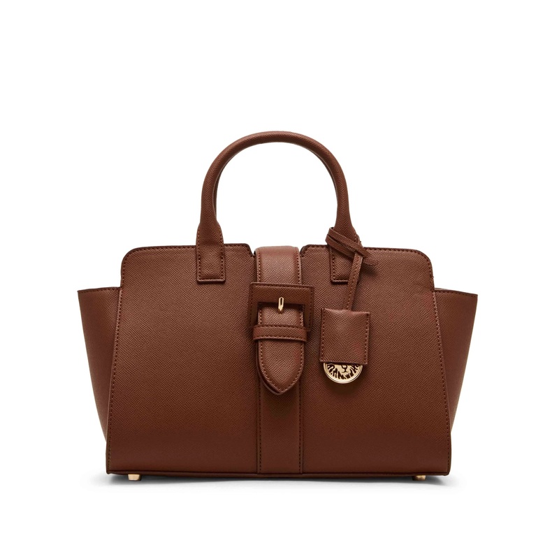 Anne Klein Convertible Covered Buckle Satchel Handbag