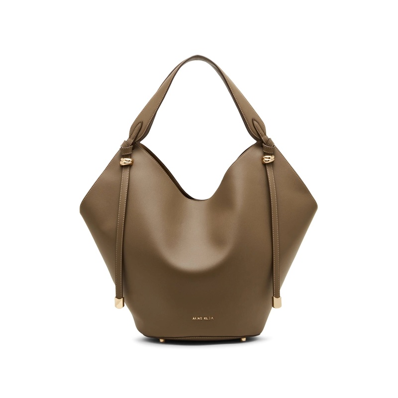 Anne Klein Large Hobo Tote Handbag With Pouch