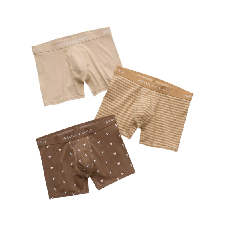 American Eagle AEO Mens 4.5″ Classic Boxer Brief – 3-Pack