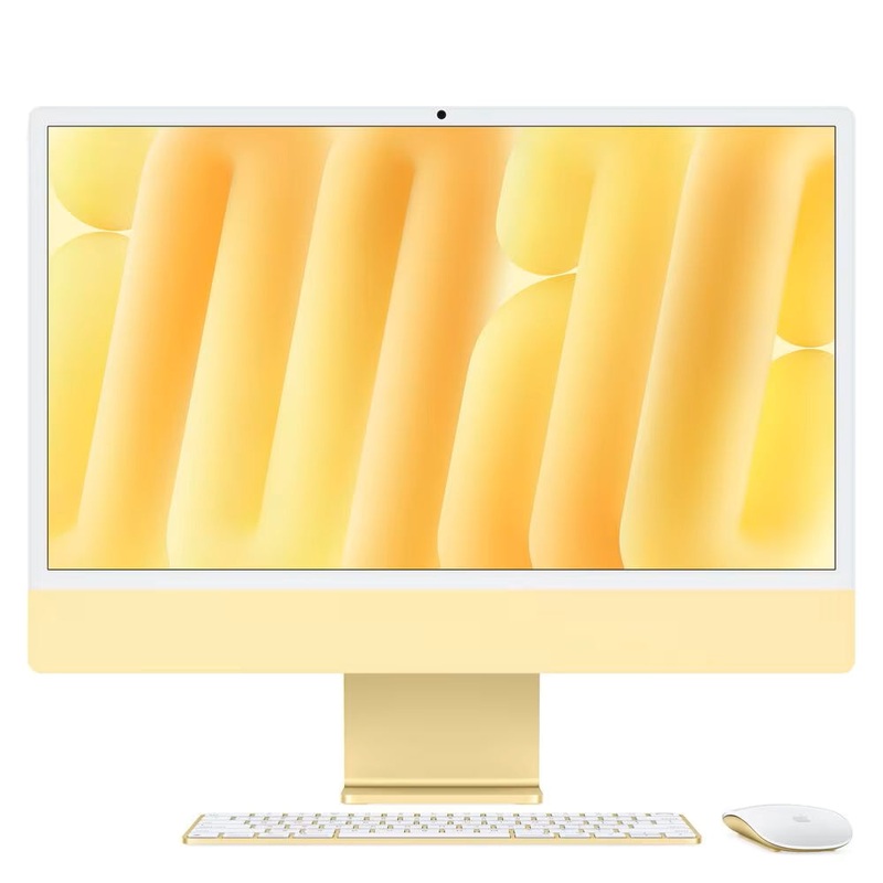 Apple iMac 24″ All-in-One M4 Chip 10 Core CPU/GPU 16GB Memory 512GB SSD – Yellow