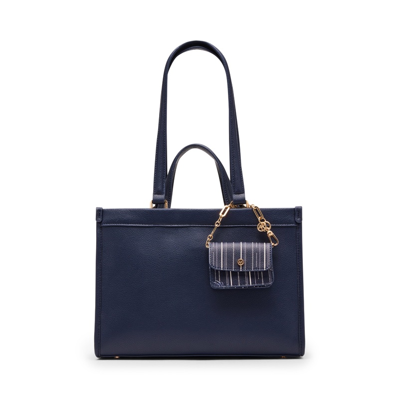 Anne Klein Double Handle Bonded Tote Handbag
