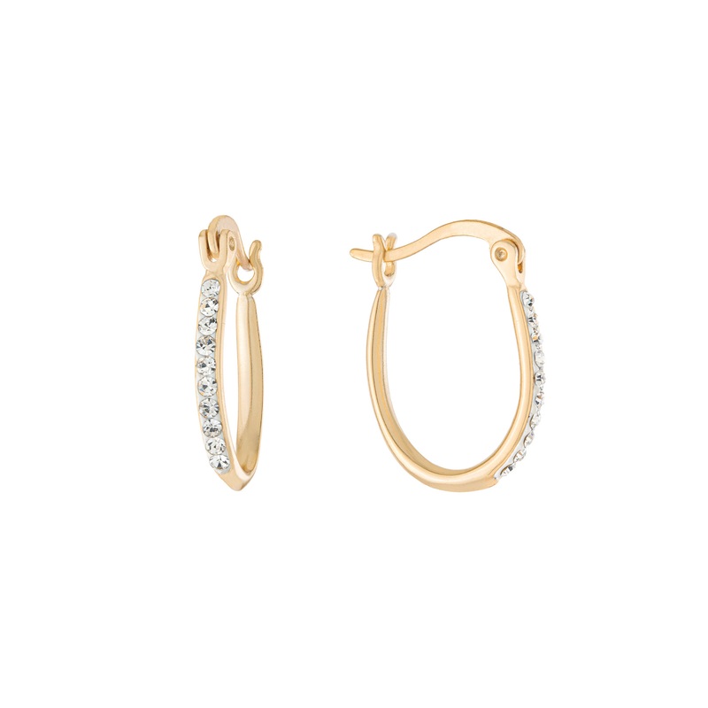 Athra Gold Hoop Earrings