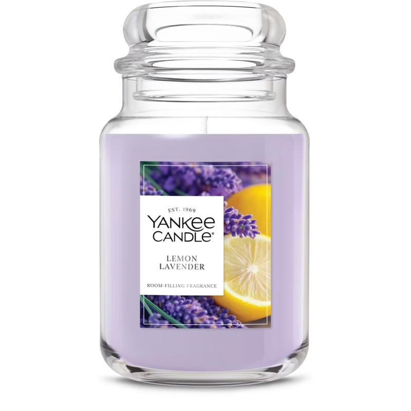 Yankee Candle Original Large Jar Candle – Lemon Lavender