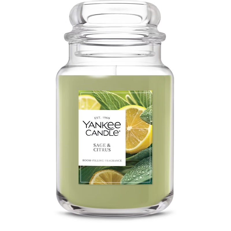 Yankee Candle Original Large Jar Candle – Sage & Citrus