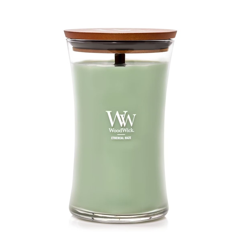 WoodWick Large Hourglass Candle – Ethereal Haze