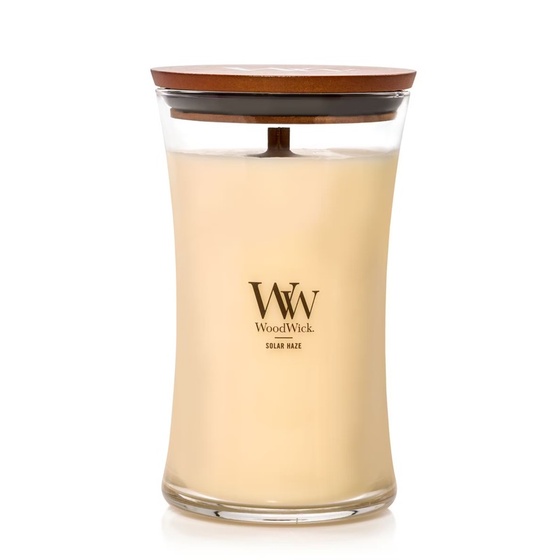 WoodWick Large Hourglass Candle – Solar Haze