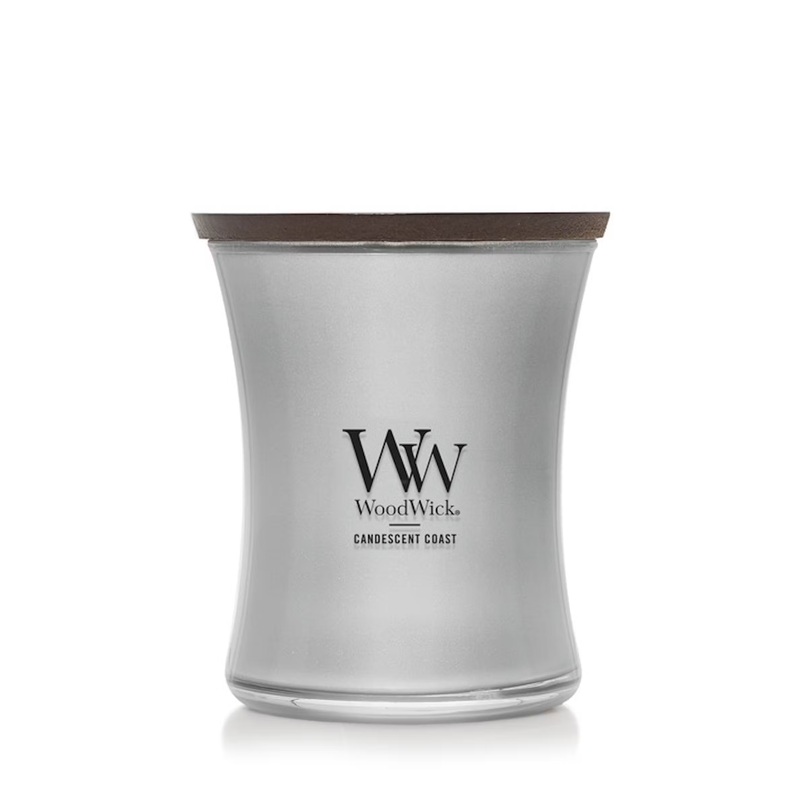 WoodWick Medium Hourglass Precious Metals Candle – Candescent Coast