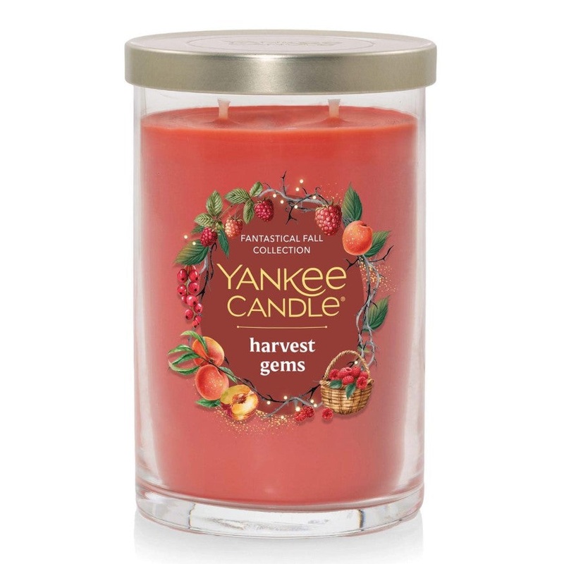 Yankee Candle Large Tumbler Candle – Harvest Gems