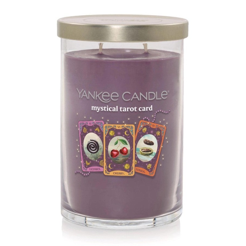 Yankee Candle Large Tumbler Candle – Mystical Tarot Card