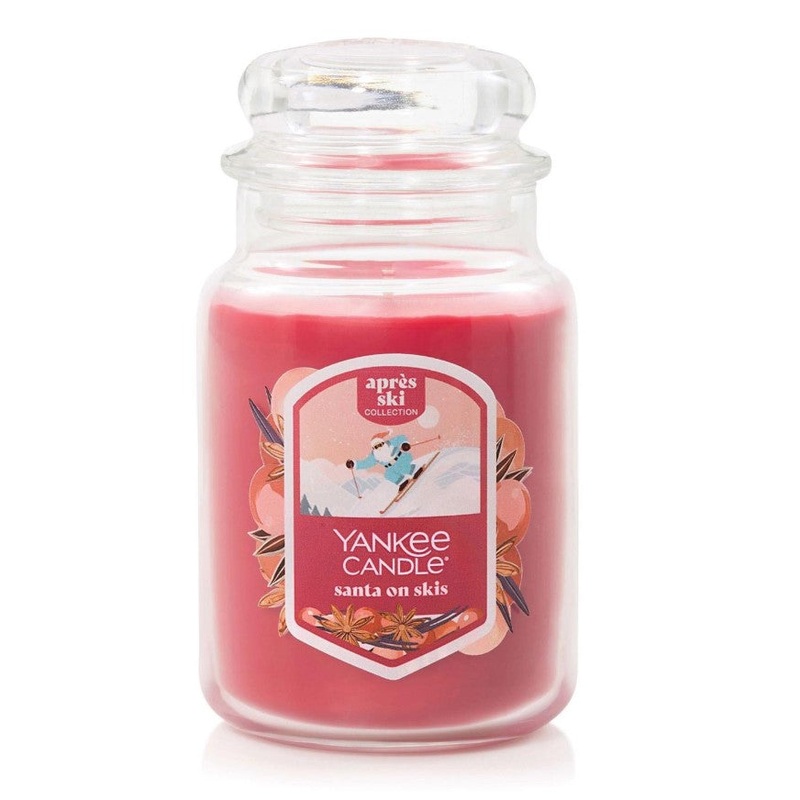 Yankee Candle Original Large Jar Candle – Santa On Skis