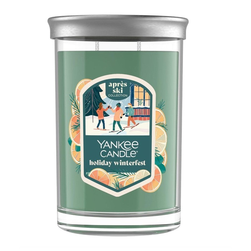 Yankee Candle Signature Large Tumbler Candle – Holiday Winterfest