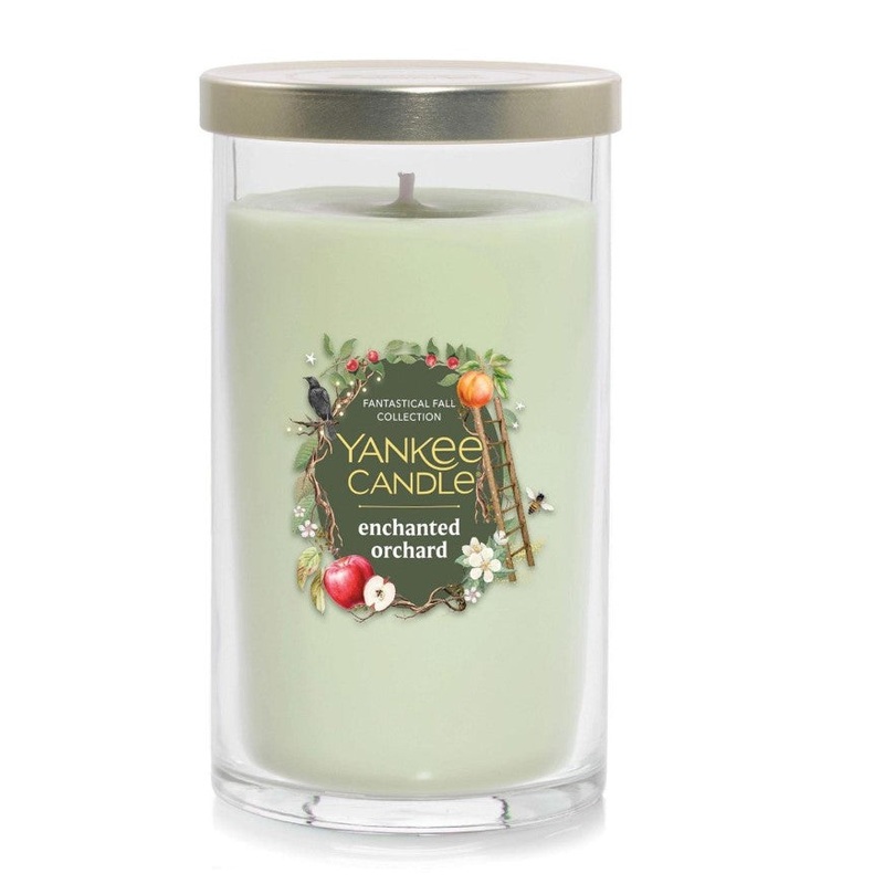 Yankee Candle Signature Medium Pillar Candle – Enchanted Orchard
