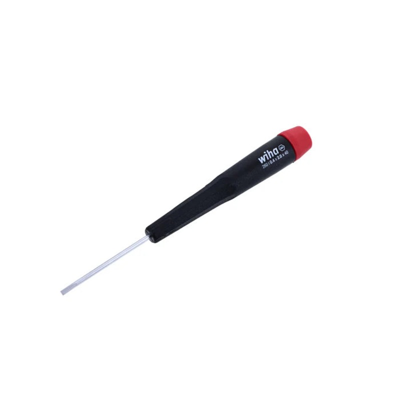 26020, Wiha Precision Slotted Screwdriver 2.0mm x 40mm