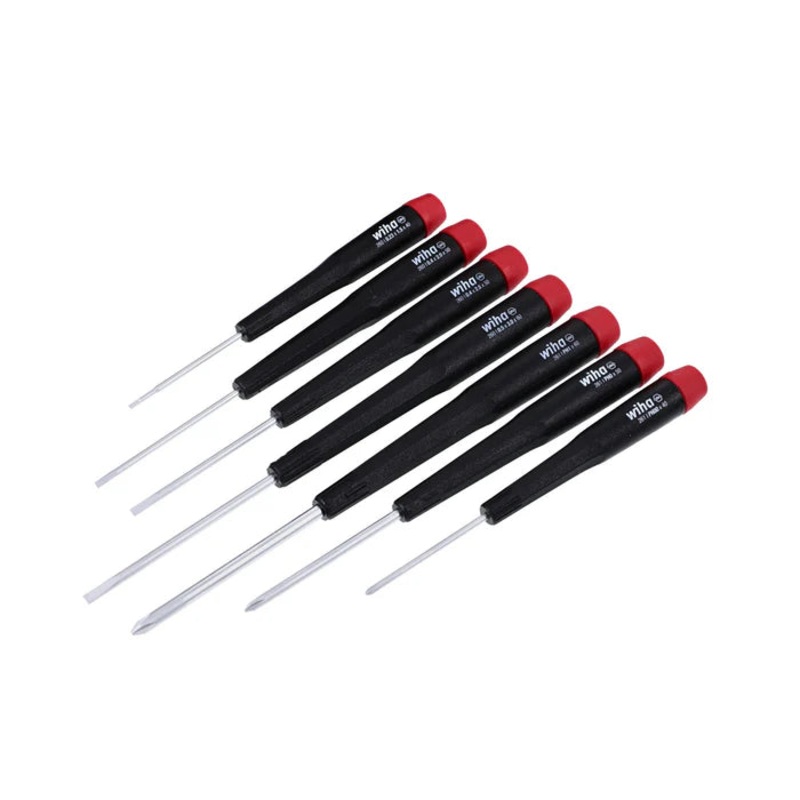 26197, Wiha 7 Piece Precision Slotted and Phillips Screwdriver Set