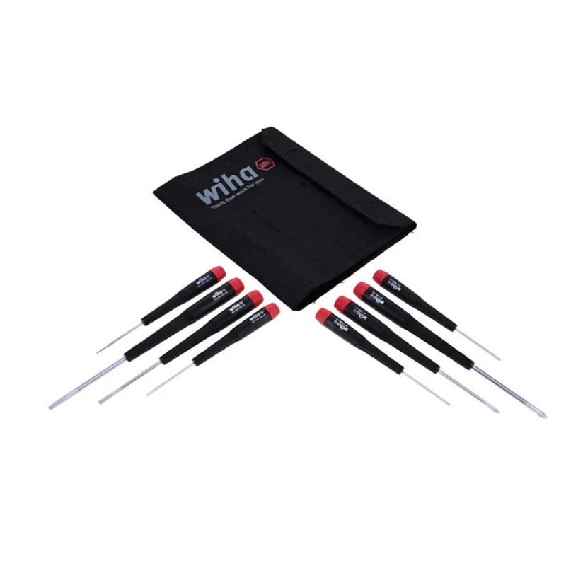 26199, Wiha 8 Piece Precision Slotted and Phillips Screwdriver Set