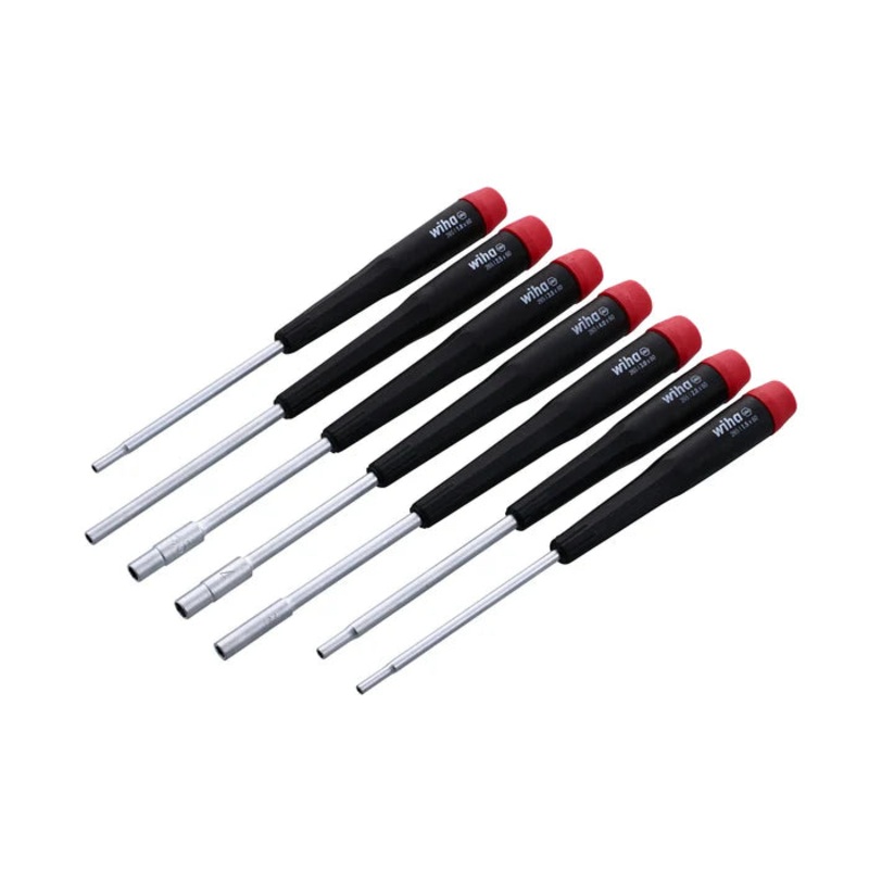 26592, Wiha 7 Piece Precision Nut Driver Set – Metric