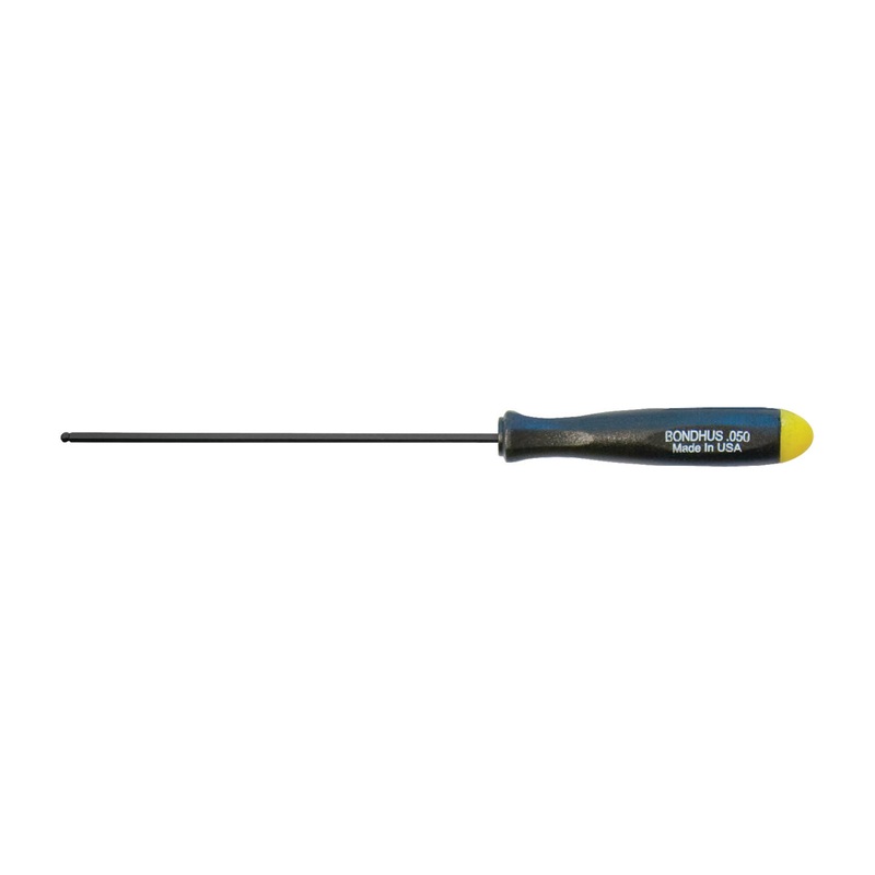 10602, Bondhus 0.050″ x 2.4″ Ball End Hex Driver Balldriver w/ ProGuard Finish