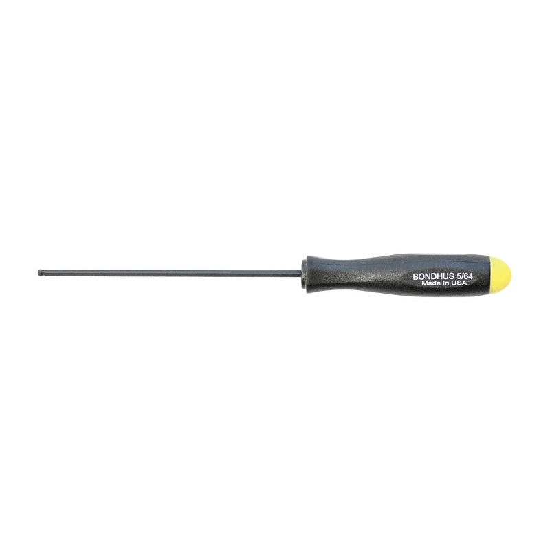 10604, Bondhus 5/64″ x 2.6″ Ball End Hex Driver Balldriver w/ ProGuard Finish